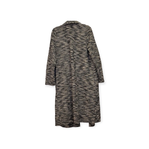 MAX STUDIO Black and White Knit Tweed Double Breasted Jacket M NWT - Picture 6 of 16